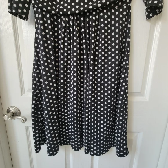 Aamikast Polka dot Maternity dress Size Large - Picture 4 of 7